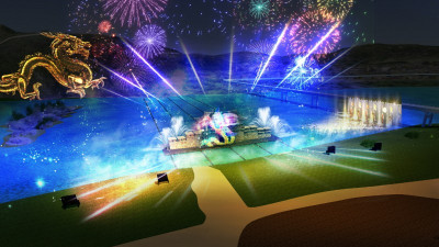 ‘2023 대백제전’ 수상 멀티미디어 쇼, 무령왕의 길 프로그램 눈길